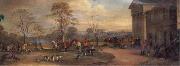 John Ferneley The Meet of the Quorn at Garendon Park USA oil painting artist